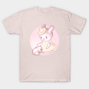 Bunny witch cures rabbit in the forest - Magical and cute witches 1 T-Shirt